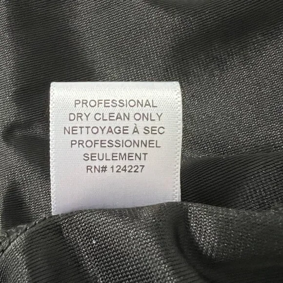 Misa Los Angeles Womens Stormi Mini Dress Black Metallic Long Sleeves size Small - Picture 13 of 15